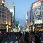 クリスマス前の銀座